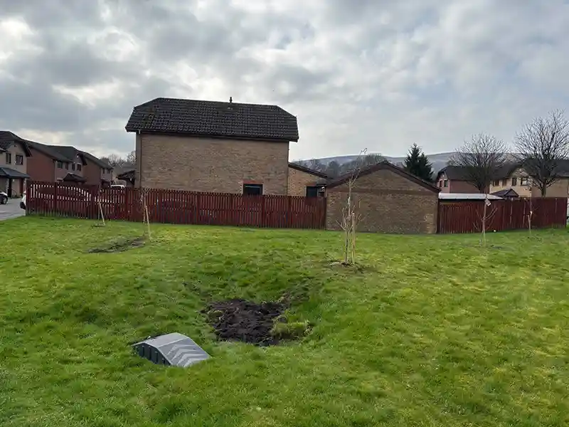 Tree Planting on Spare Ground Between Levenhowe Road and Levenhowe Place